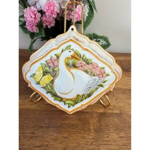 1986 Le‎ Cordon Bleu by The Franklin Mint Goose Ceramic Mould – Handcrafted